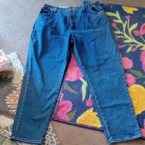 Vintage Lee Relaxed Fit Jeans Elastic Waistband Plus size 14/16